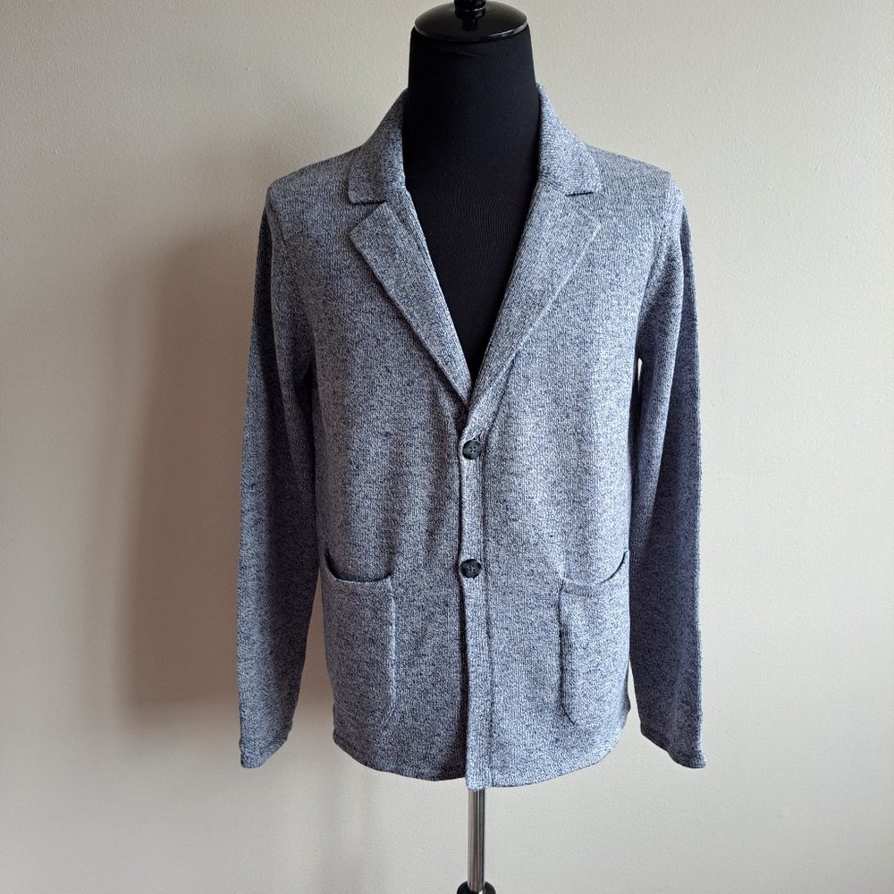 NEW Raffi Men's Light Blue Linen Cotton Cardigan Size 50 / M
